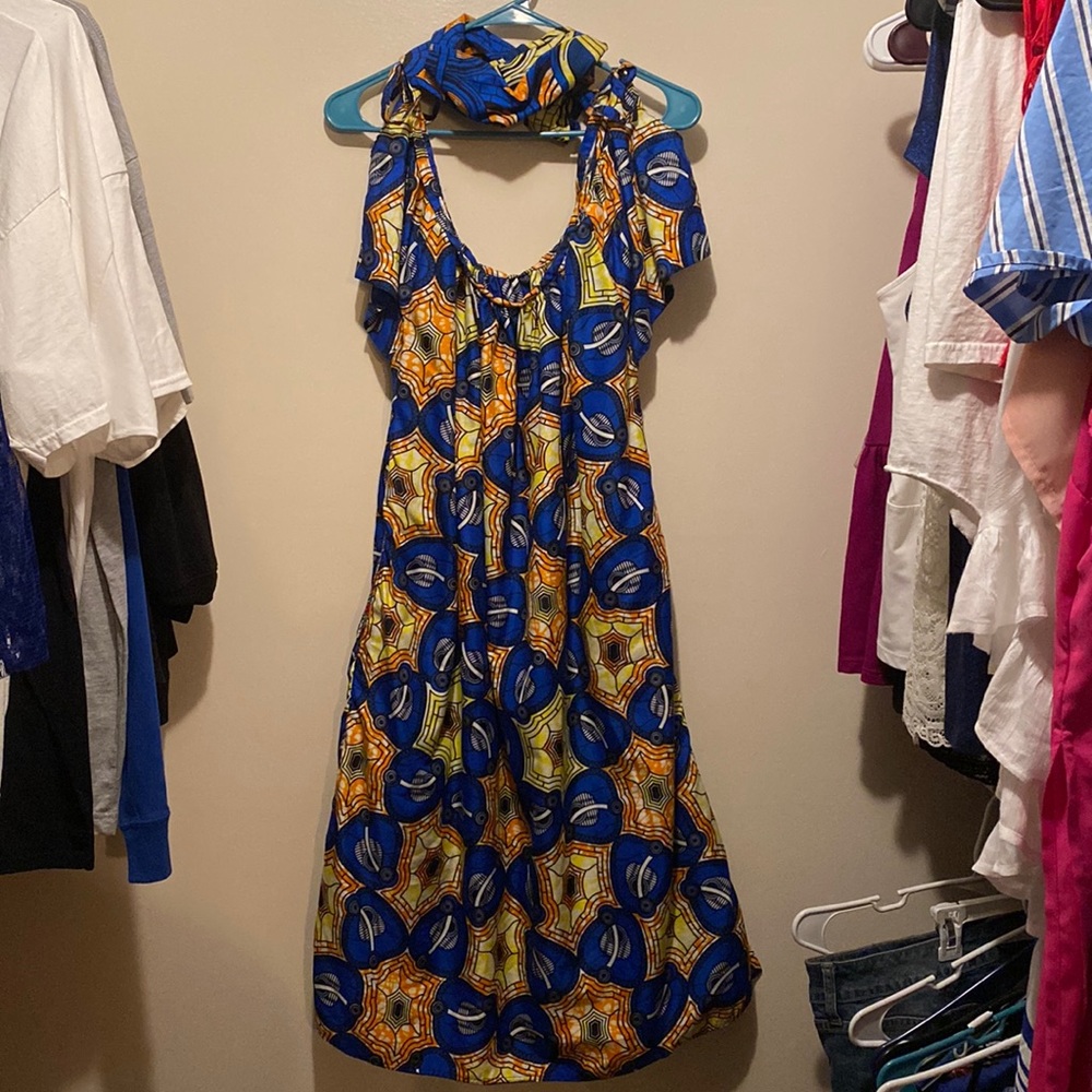 African Print Dress